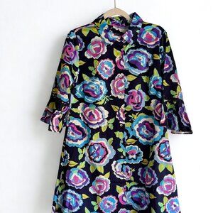 Garden Party Shirt Dress - Sm Petite- NWOT